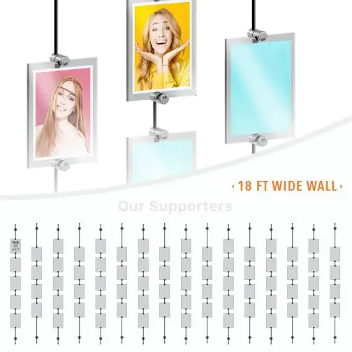 DC2138 Photo Wall Display / Wall Display Idea Concept