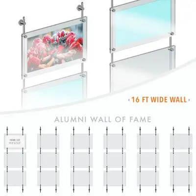 DC2607 Recognition Wall Display / Wall Display Idea Concept / Alumni Wall of Distinction