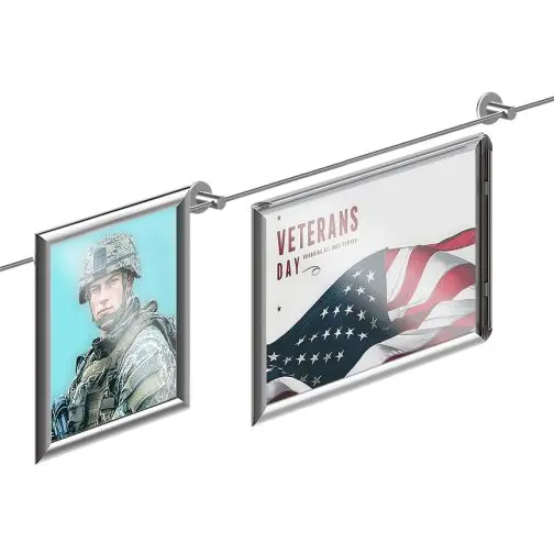 Recognition Wall Display / Wall Display Idea Concept / Wall of Honor Display