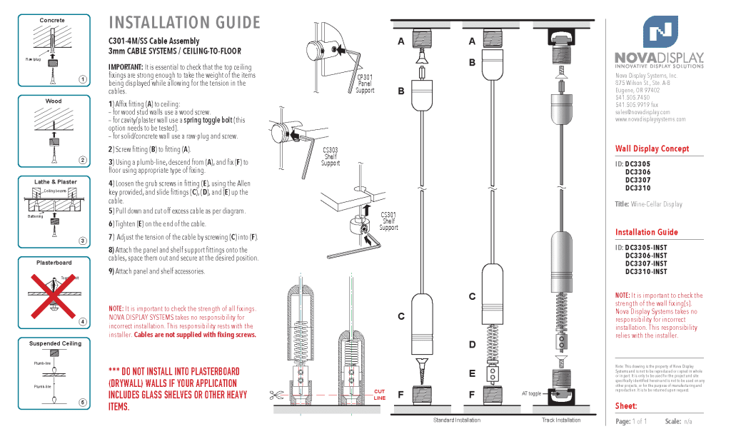 DC3305-INSTALL-GUIDE-Wine-cellar-display-idea-concept-with-cable-suspended-rack-shelves