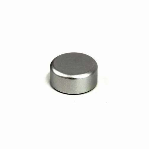 5/8" Aluminum Sign Screw Cap – Satin Gunmetal Grey