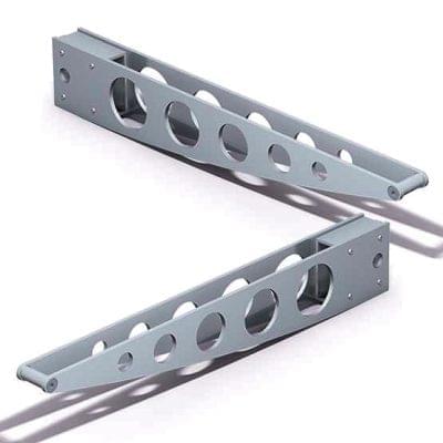 523-D01L-R-300mm-Shelf-Bracket-Set