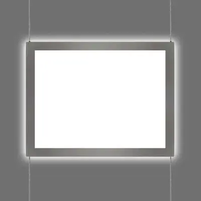 Cable Suspended Rimless LED Light Pockets