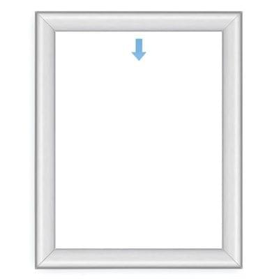 AnoFrame-aluminum-poster-frame-round-profile-side-load