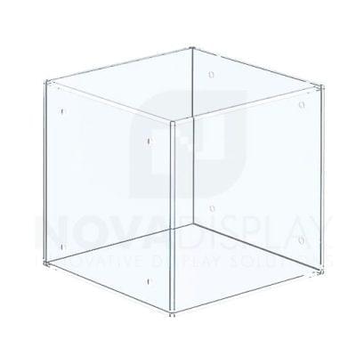 Non-Lit Acrylic Locking Display Case – All Clear