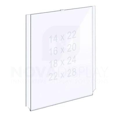18EAAP-INSERT-PORTRAIT-L Easy Access Acrylic Pocket / Poster Holder – Large Portrait