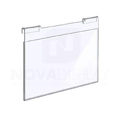 18HAP-LANDSCAPE Hook-on Acrylic Pocket / Poster Holder – Landscape