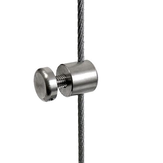 Panel Support with Screw-Cap for Cables