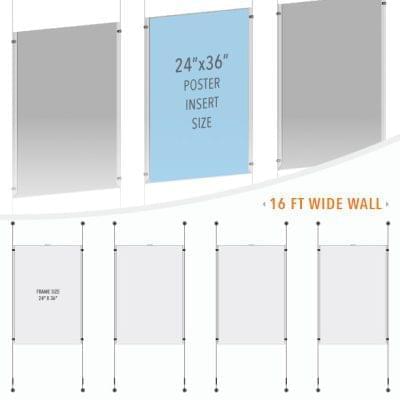 DC2208 Info/Poster Wall Display / Wall Display Idea Concept