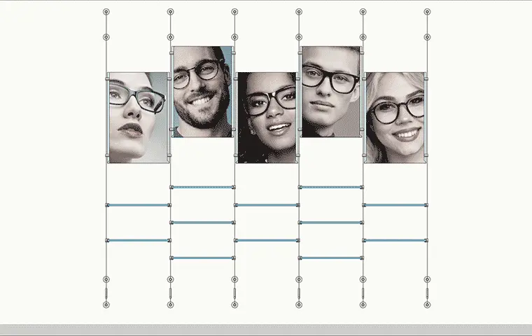 Eyewear Wall Display