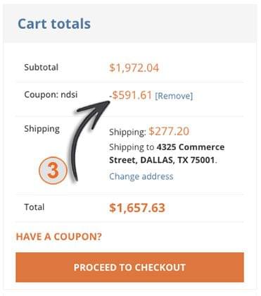 How to Use Manual Coupon Codes on Our Web Store | Nova Display Systems